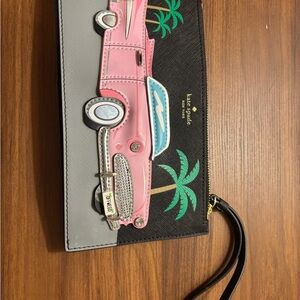 Kate Spade Pink Convertible Wristlet